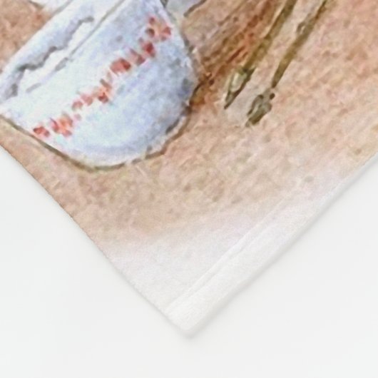 Couverture Polaire Beatrix Potter : Thé potable de fille de lapin (Coin)