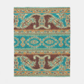 Couverture Polaire Beau, arabe, arabe, arabique, arabique, tissu arab (Devant)