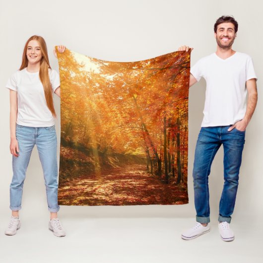 Couverture Polaire Beau automne (En situation)