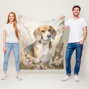 Couverture Polaire Beau Beagle