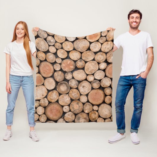 Couverture Polaire beau bois (En situation)