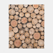 Couverture Polaire beau bois (Devant)