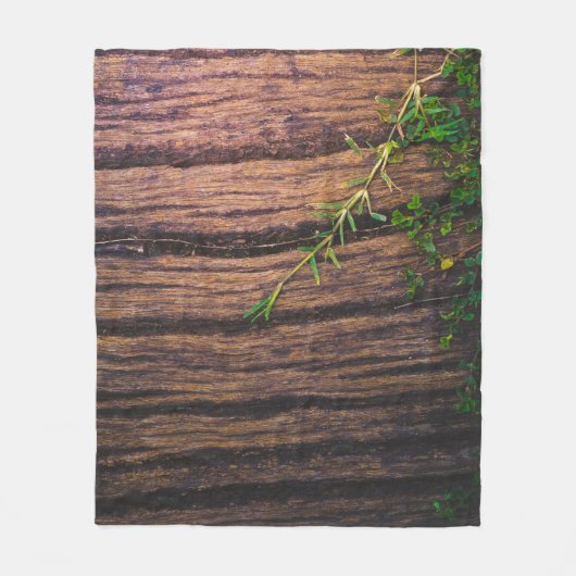 Couverture Polaire beau bois ancien (Devant)