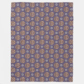 Couverture Polaire Beau Cercles Motif (Devant)