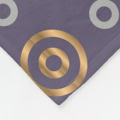 Couverture Polaire Beau Cercles Motif (Coin)