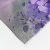 Couverture Polaire Beau champ de lavande (Coin)