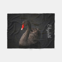 Beau cygne noir personnalisé