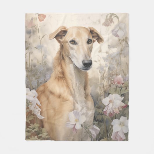 Couverture Polaire Beau Greyhound (Devant)