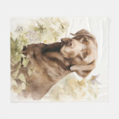 Couverture Polaire Beau laboratoire de chocolat (Devant (Horizontal))