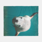 Couverture Polaire Beau Lion de Mer (Devant (Horizontal))