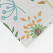 Couverture Polaire Beau Motif de printemps (Coin)