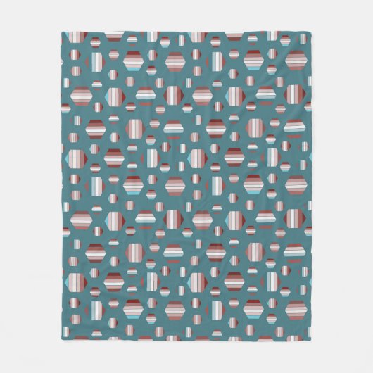 Couverture Polaire Beau Motif d'été (Devant)