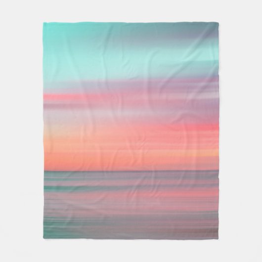 Couverture Polaire Beau Paysage marin (Devant)