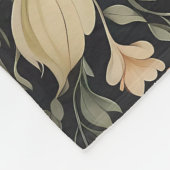 Couverture Polaire Beau Peacock William Morris Inspiré Floral (Coin)