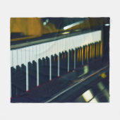 Couverture Polaire Beau piano (Devant (Horizontal))