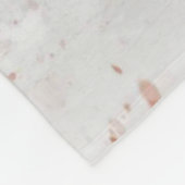 Couverture Polaire Beau Sac fourre-tout de Chouette à Accent Rouille (Coin)