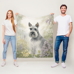 Couverture Polaire Beau Schnauzer