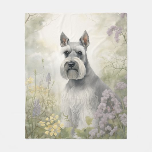 Couverture Polaire Beau Schnauzer (Devant)