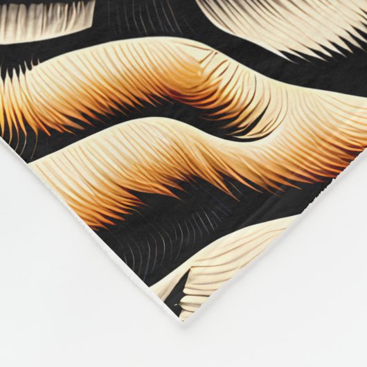 Couverture Polaire Beau tigre (Coin)