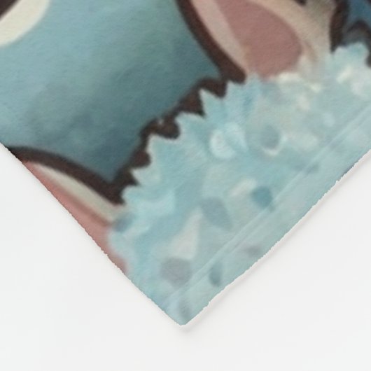 Couverture Polaire Beaucoup Alpaca Llama (Coin)