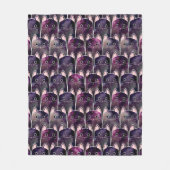 Couverture Polaire Beaucoup de Motif de chats galaxy (Devant)