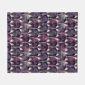 Couverture Polaire Beaucoup de Motif de chats galaxy (Devant (Horizontal))