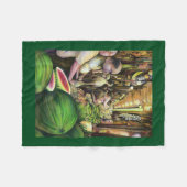 Couverture Polaire Beaucoup d'hommes, beaucoup de melons, Budapest (Devant (Horizontal))