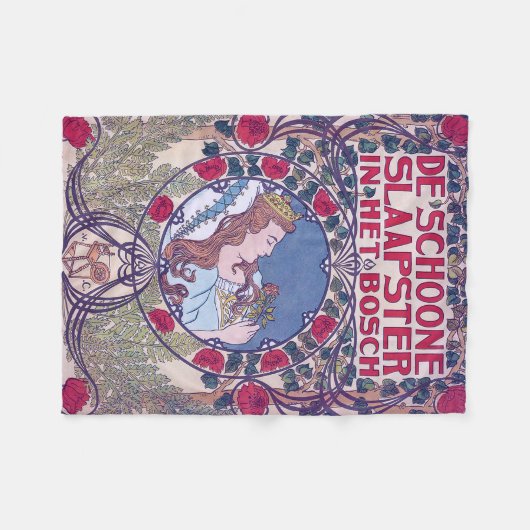 Couverture Polaire Beauté dormante, Art de couverture, Van Caspel (Devant (Horizontal))