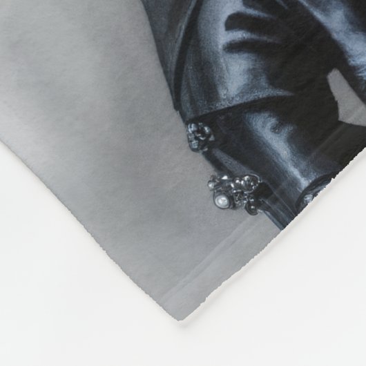 Couverture Polaire Beauté gothique (Coin)