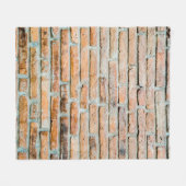 Couverture Polaire Beautiful brick wall Old classicabstract, architec (Devant (Horizontal))