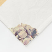 Couverture Polaire Beautiful floral seamless pattern with hydrangea p (Coin)