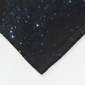 Couverture Polaire Beautiful night sky, the Milky Way and the trees.  (Coin)