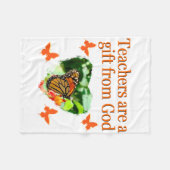 COUVERTURE POLAIRE BEAUX ENSEIGNANTS DE LA CONCEPTION DES PRIÈRES (Devant (Horizontal))