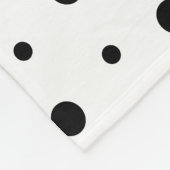 Couverture Polaire Beaux points dalmatiens (Coin)