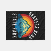 Couverture Polaire Beavers Bend State Park Oklahoma (Devant (Horizontal))