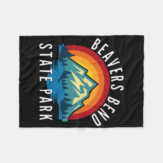 Couverture Polaire Beavers Bend State Park Oklahoma  (Devant (Horizontal))