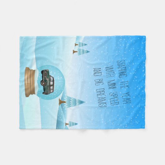 Couverture Polaire Bébé à terre (Devant (Horizontal))