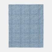 Couverture Polaire Bébé Bleu Night Star Blanket (Devant)