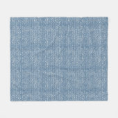 Couverture Polaire Bébé Bleu Night Star Blanket (Devant (Horizontal))