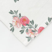 Couverture Polaire Bébé couvrant nommé personnalisé (Coin)