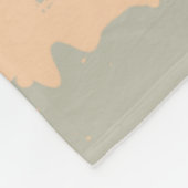 Couverture Polaire Bébé d'ange d'ange gardien dormant en nuage (Coin)