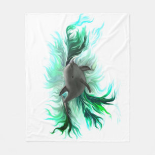 Couverture Polaire Bébé dauphin
