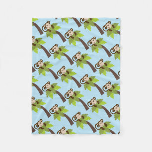 Couverture Polaire Bébé effronté de singe