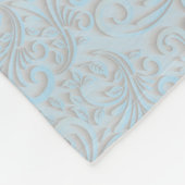 Couverture Polaire Bébé Eléphant Blanc Moderne Garçon bleu (Coin)