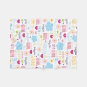 Couverture Polaire Bébé fille (Devant (Horizontal))