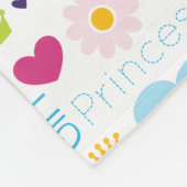 Couverture Polaire Bébé fille (Coin)