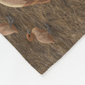 Couverture Polaire Bébé Jésus Manger Nativité de Noël (Coin)