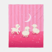Couverture Polaire Bébé lambs (Devant)