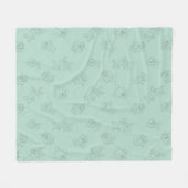 Couverture Polaire Bébé LOONEY TUNES™ Motif d'hiver (Devant (Horizontal))