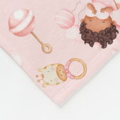 Couverture Polaire Bébé Lune Star Jouets Ours Thème Personnalisé (Coin)